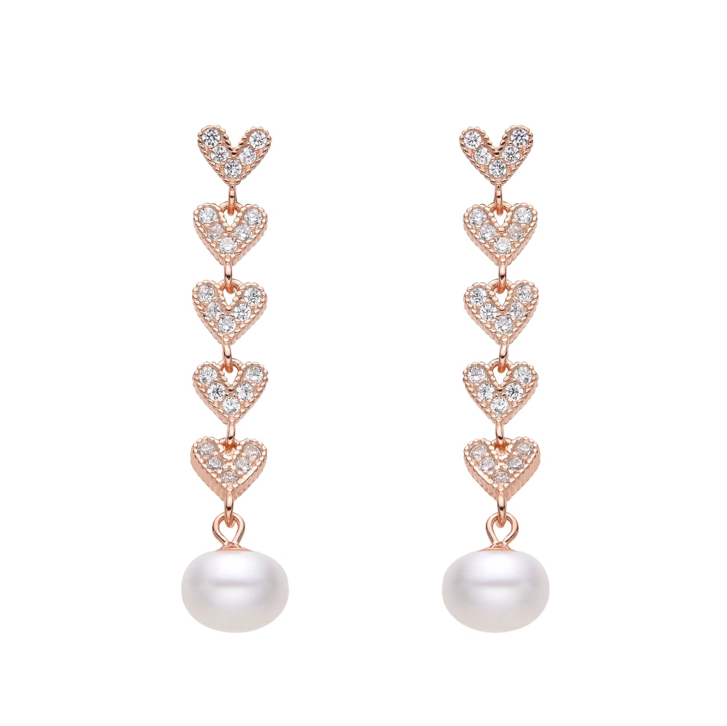 Aretes Love Pearl