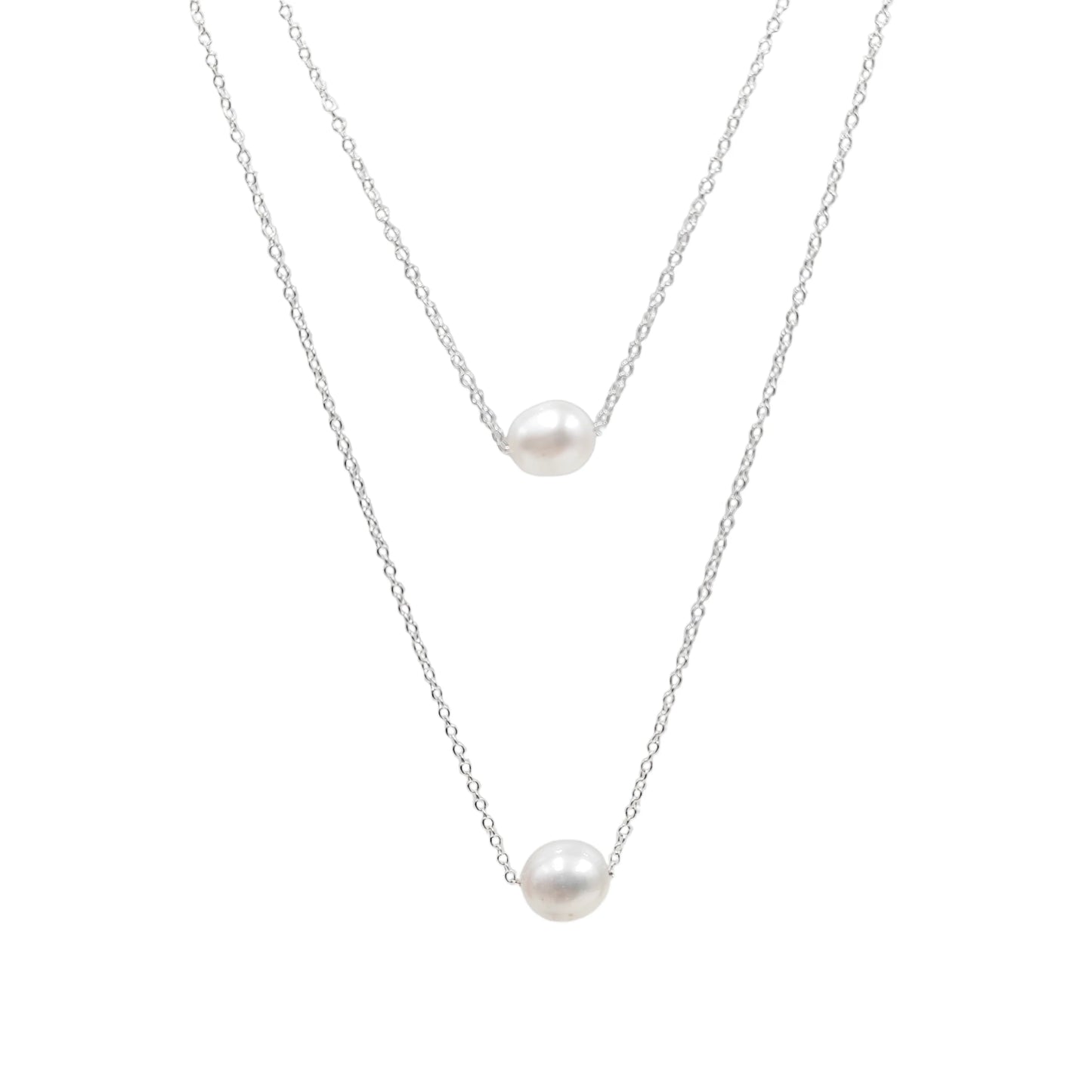 Gargantilla Duo Pearl Elegance