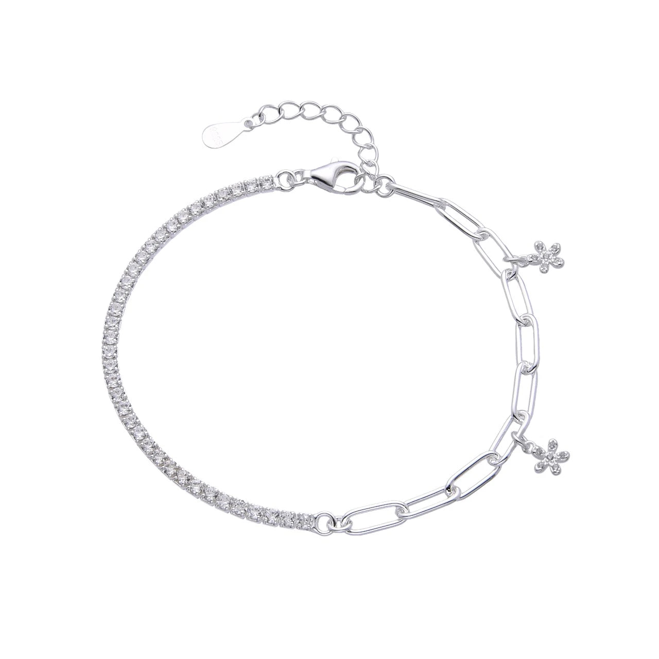 Tenis Flower Bracelet
