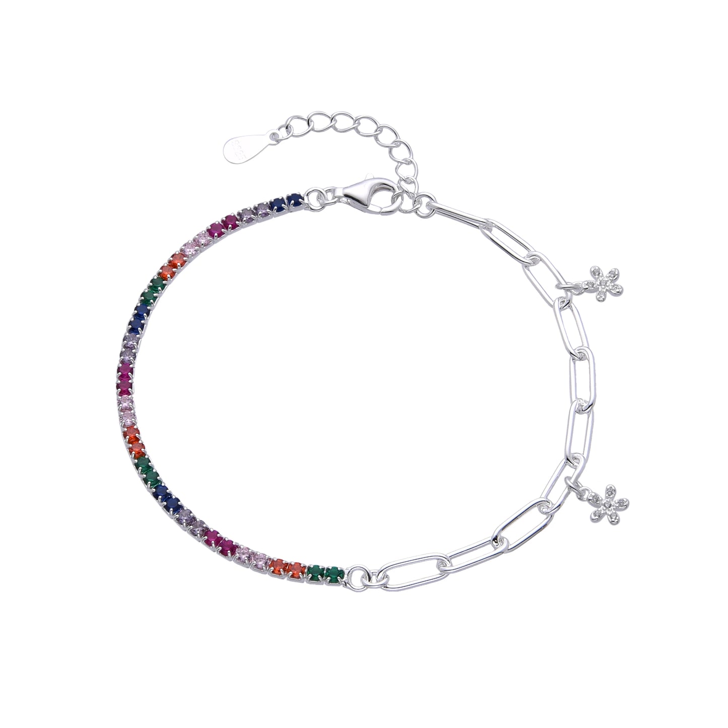 Tenis Flower Bracelet