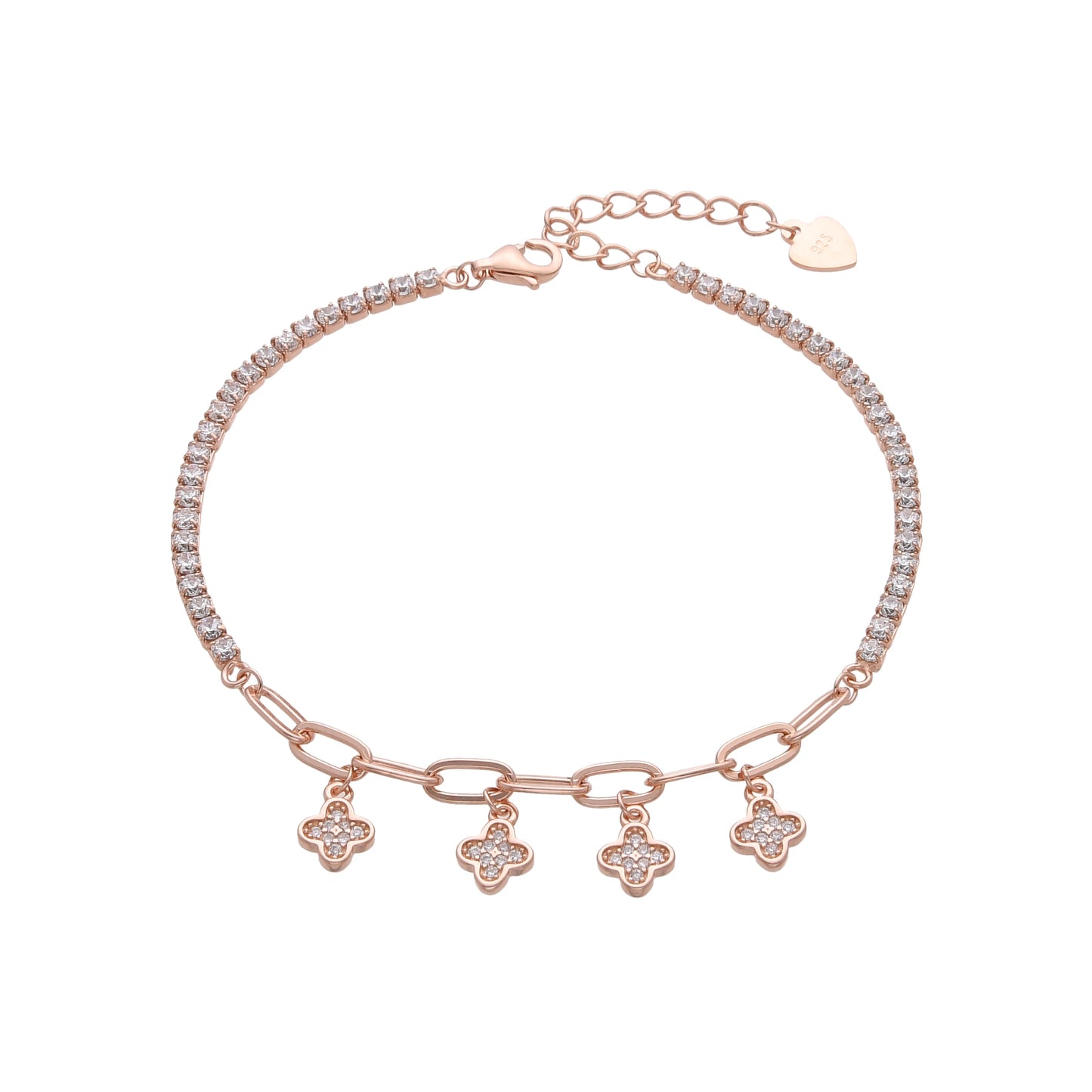 Pulsera Floral Charm